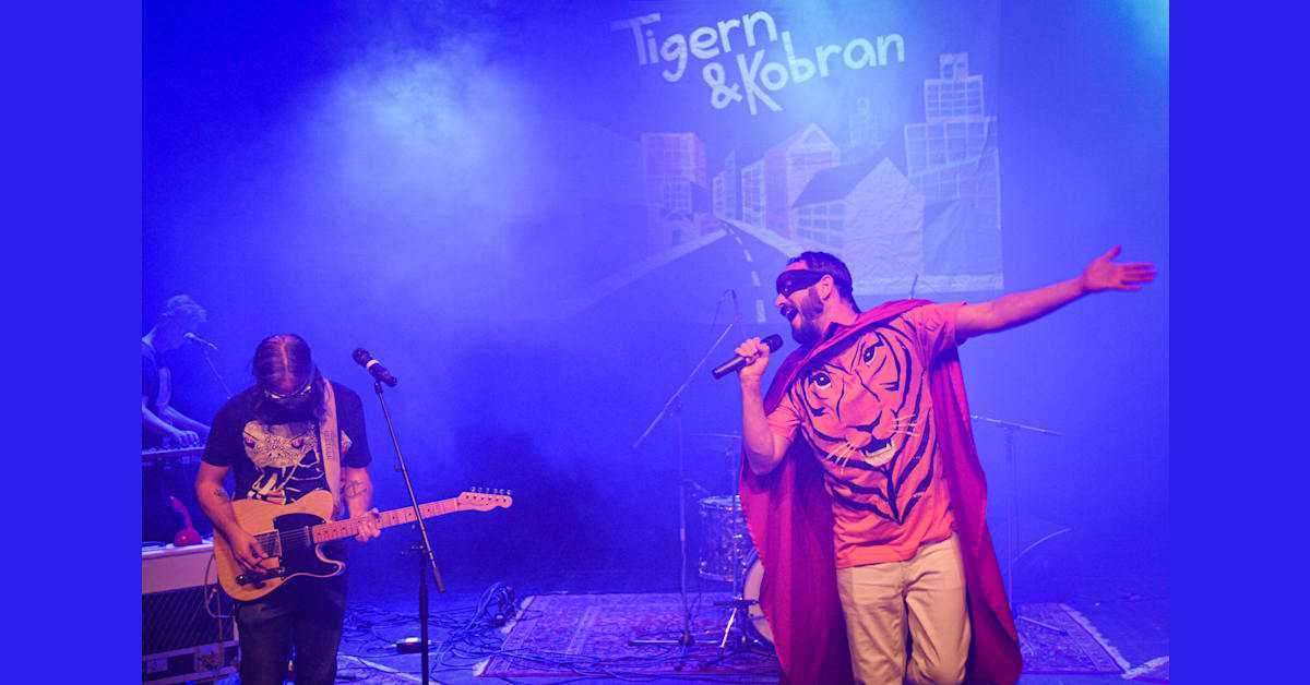 Tigern & Kobran - Ljud, musik, skådespel och animationer blandas till en magisk musikresa för hela familjen!