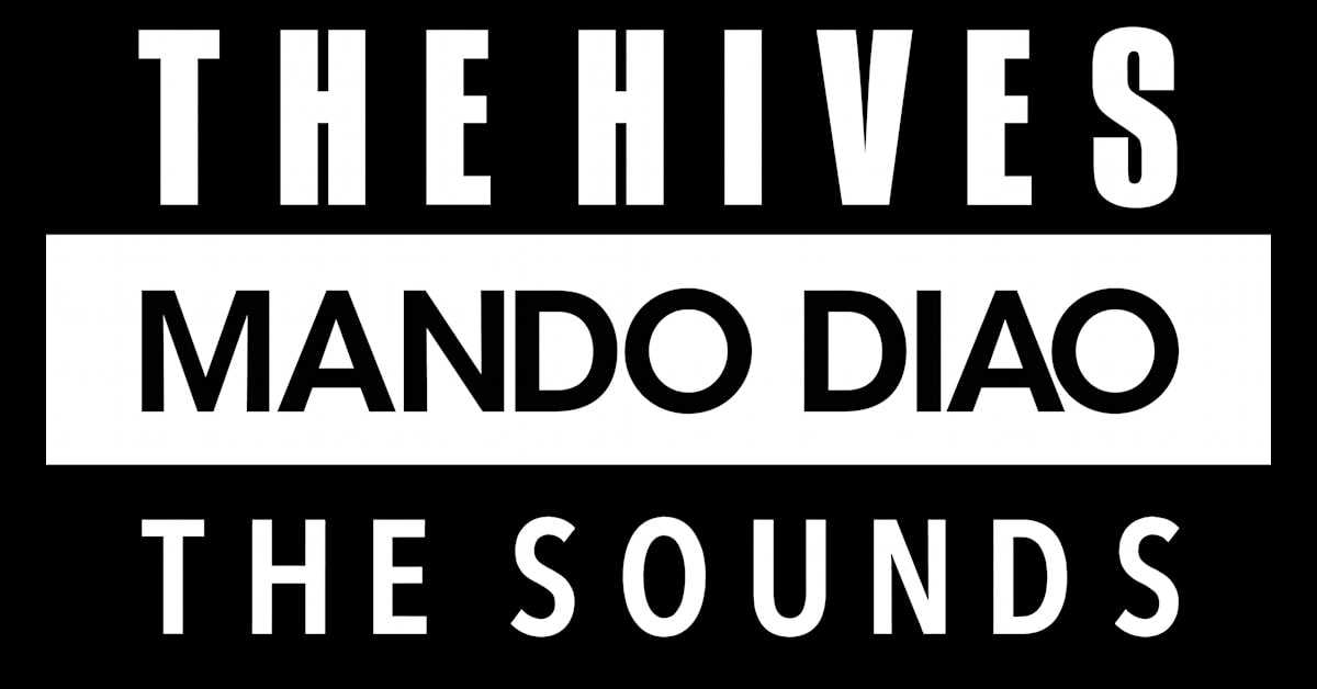 THE HIVES + MANDO DIAO + THE SOUNDS LIVE I SOMMAR!