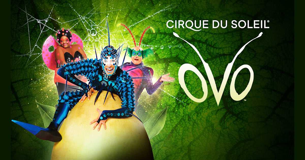 Cirque du Soleil till Sverige med produktionen OVO!