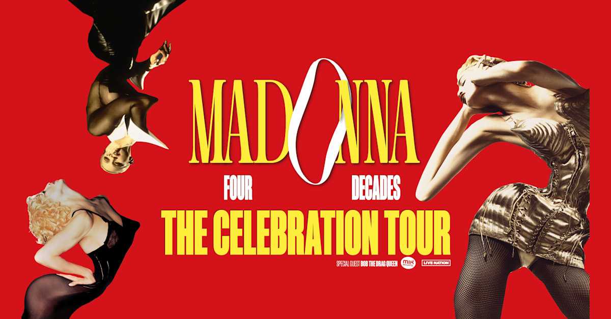 VÄRLDSTURNÉN MADONNA: THE CELEBRATION TOUR KOMMER TILL SVERIGE I HÖST  