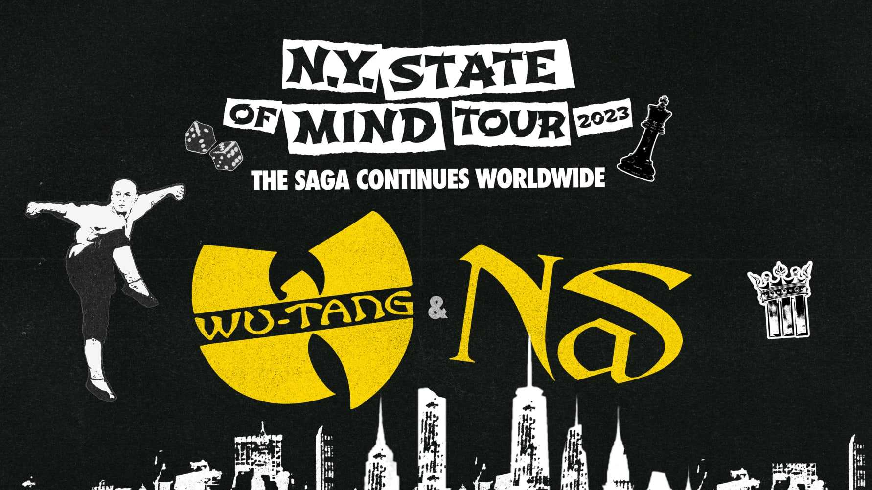 WU-TANG CLAN OCH NAS ÅKER UT PÅ GEMENSAMMA TURNÉN “N.Y. STATE OF MIND TOUR”