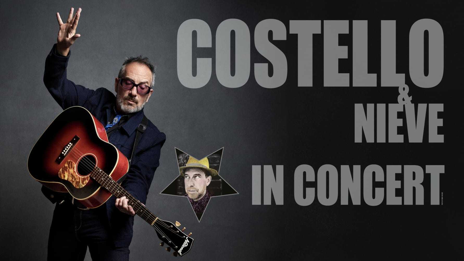 ELVIS COSTELLO & STEVE NIEVE KOMMER TILL SVERIGE