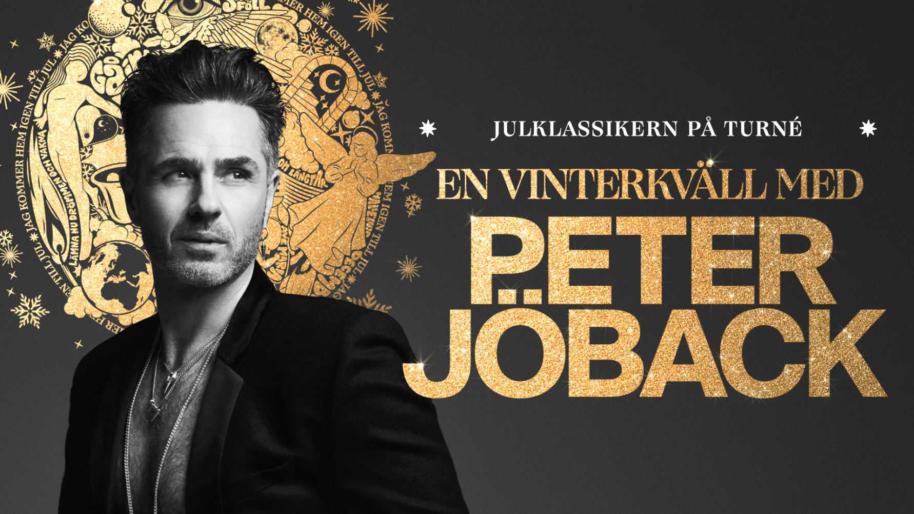 Peter Jöback bjuder in till en gnistrande vinterkväll på Scandinavium