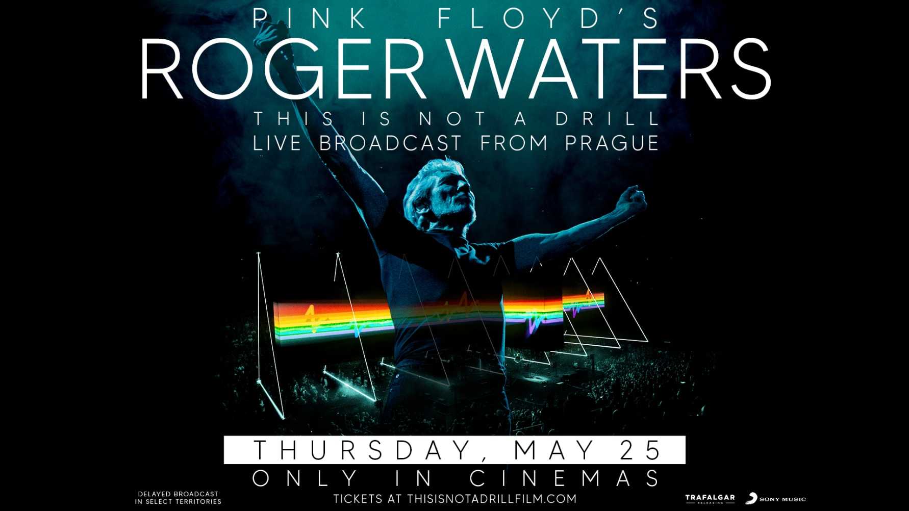 Roger Waters konsert livesänds på biografer världen över!