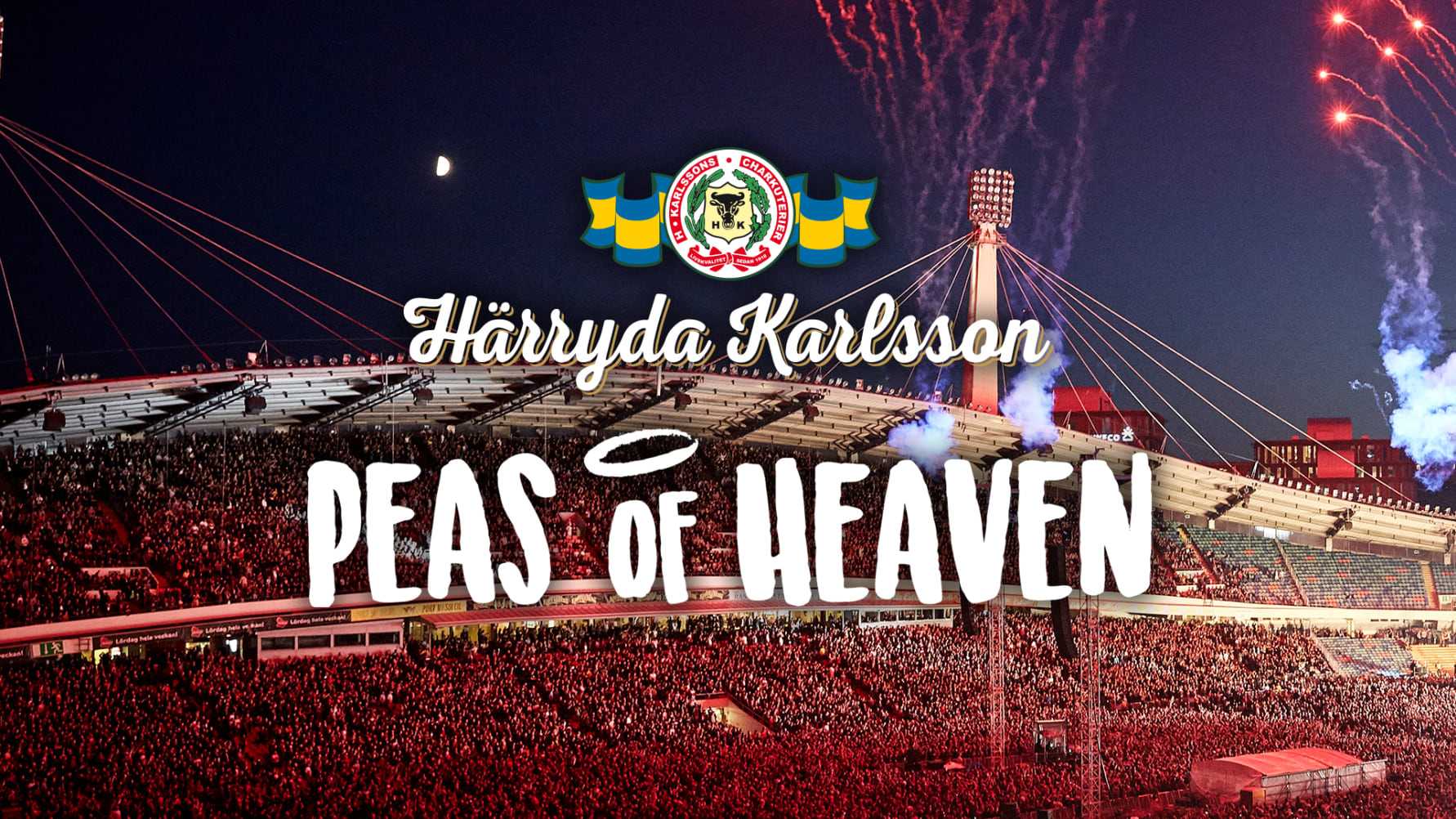 Härryda Karlsson och Peas of Heaven breddar utbudet på Ullevi och Gamla Ullevi