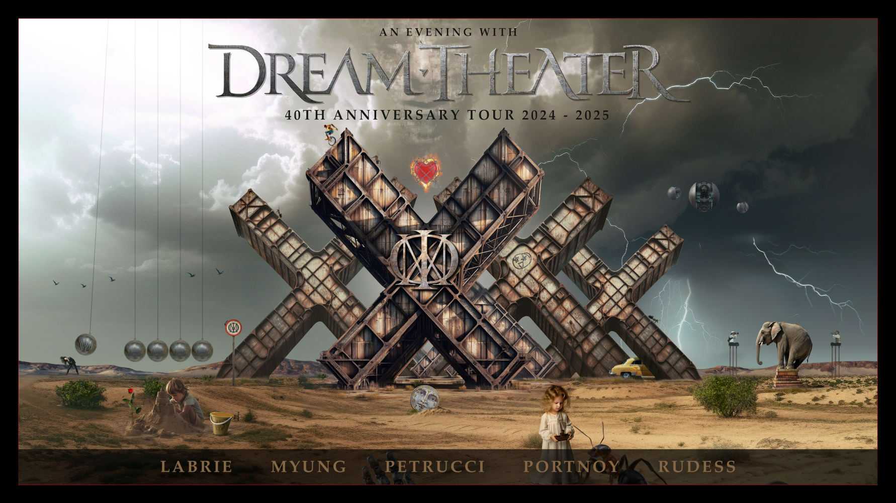 Dream Theater firar 40 år med Europaturné - med trummisen Mike Portnoy tillbaka i bandet!  