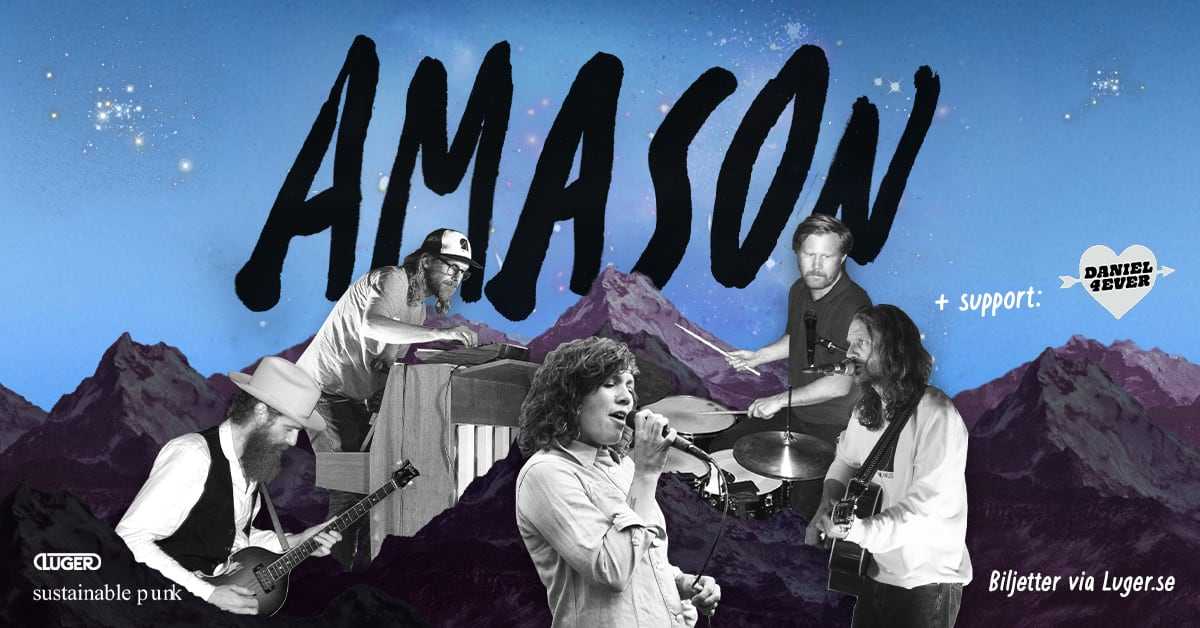Amason ger sig ut på turné – släpper album senare i höst
