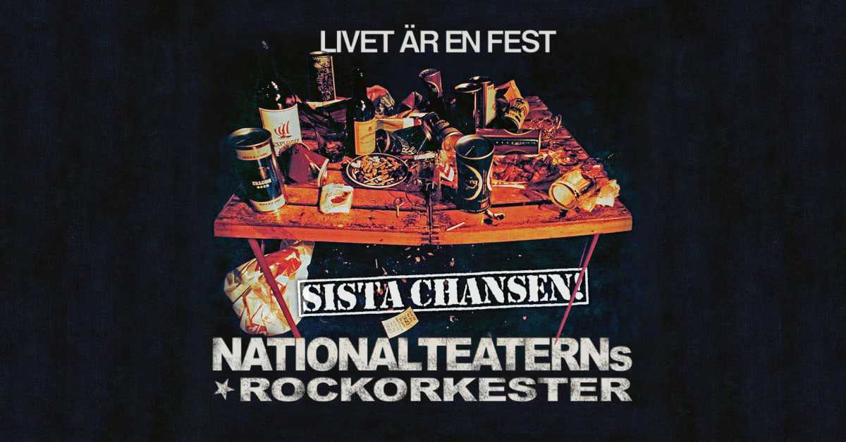 Cirkus utsålt - Extrakonserter med Nationalteaterns Rockorkester i Stockholm, Göteborg och Malmö