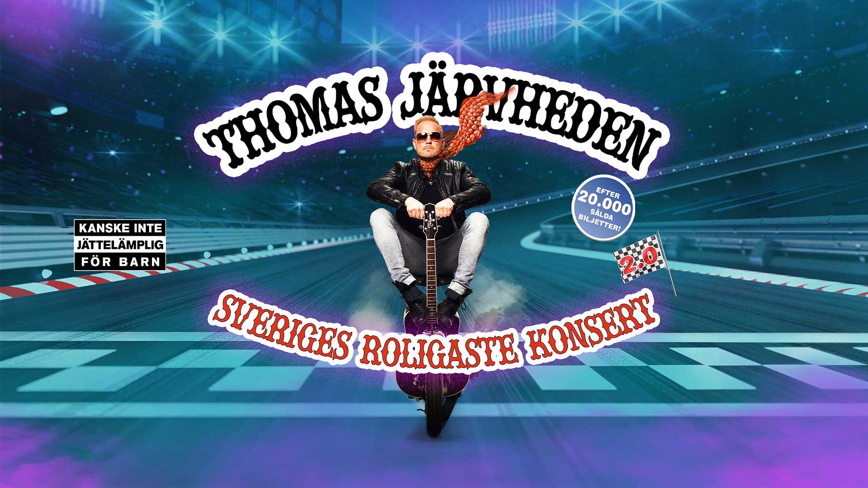 Thomas Järvhedens humorkonsert tillbaka i version 2.0 – stor turné i vår