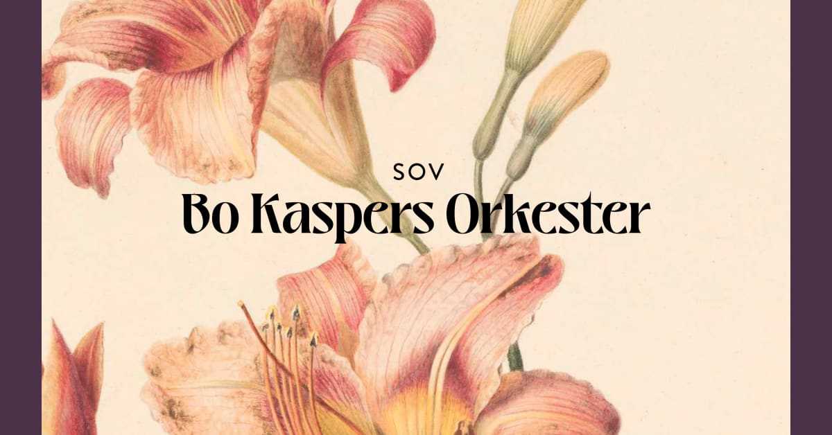 Bo Kaspers Orkester startar en händelserik höst med singeln “Sov”
