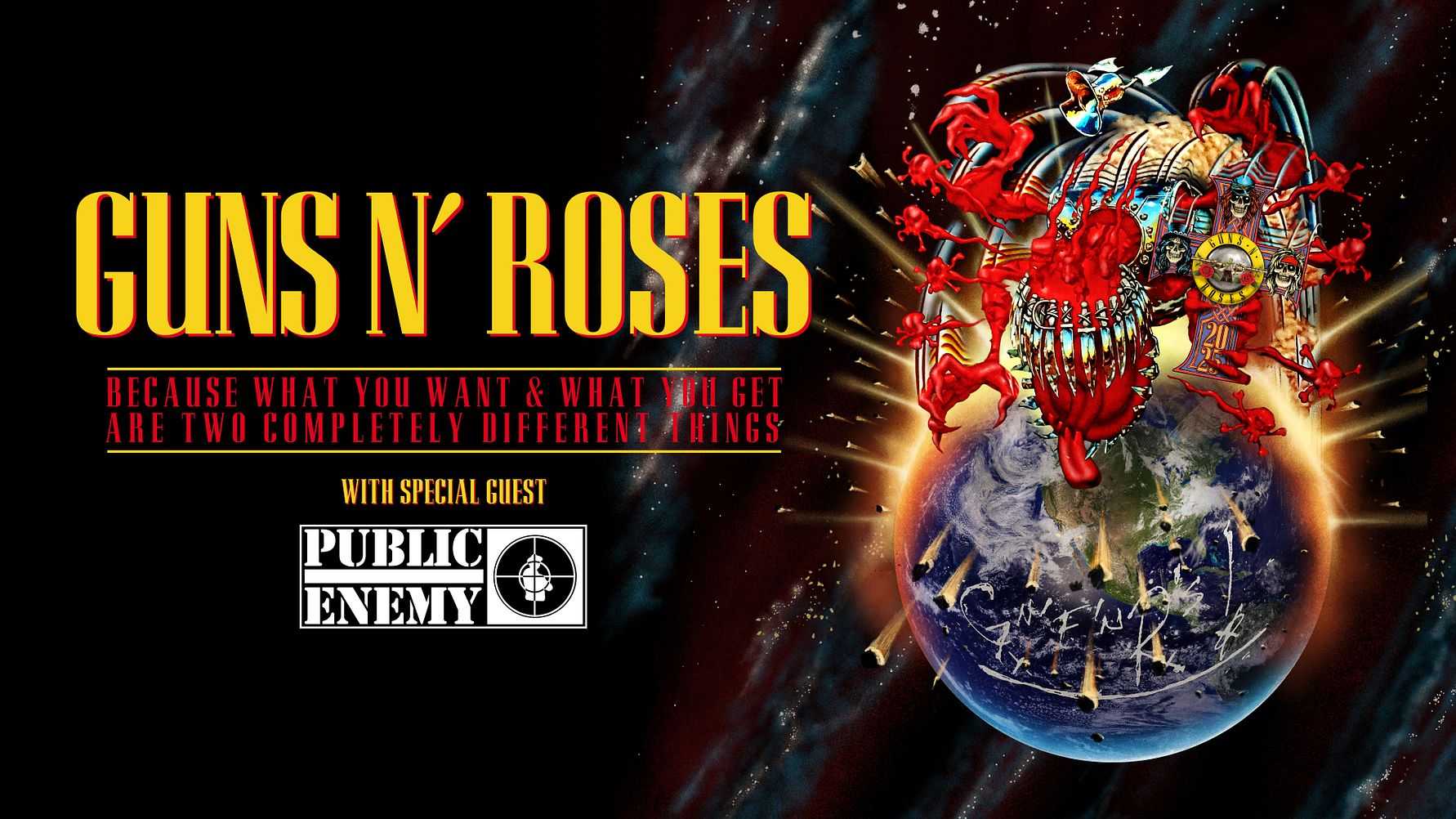 GUNS N’ ROSES TILL STRAWBERRY ARENA SOMMAREN 2025