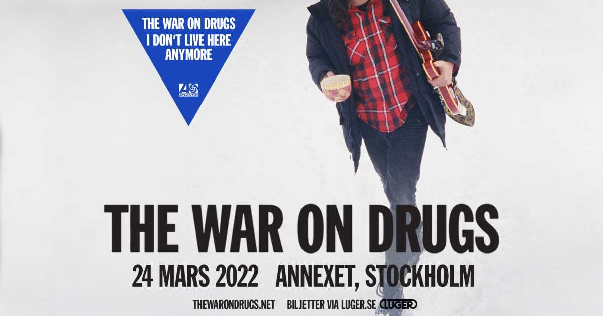 The War on Drugs [US] till Sverige i mars 2022! 