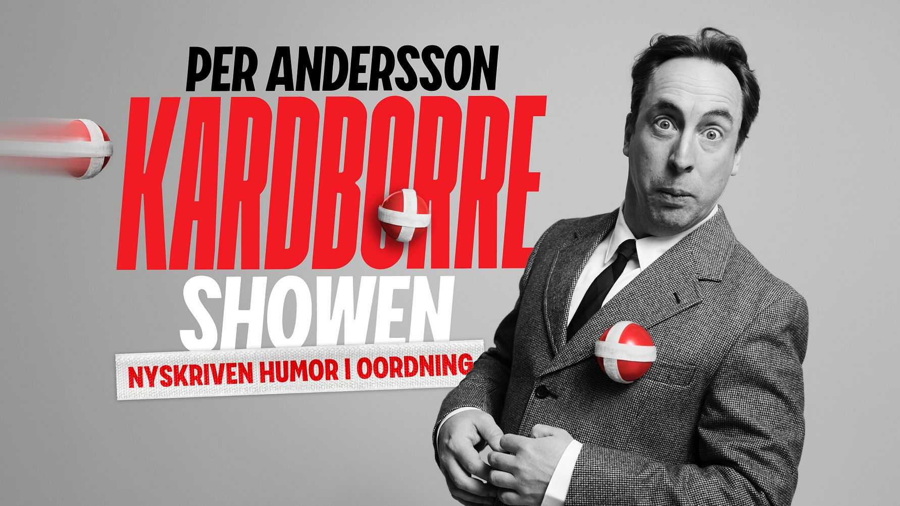 Per Andersson är tillbaka på scen med Kardborreshowen - nyskriven humor i oordning