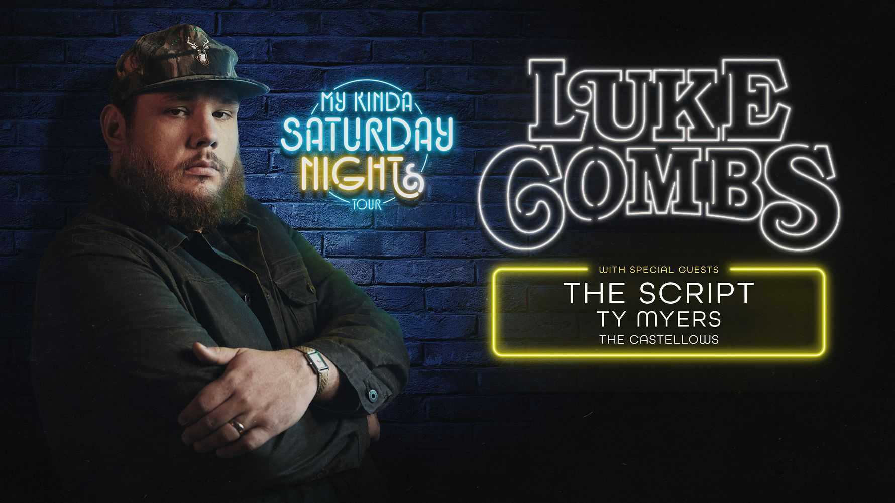 LUKE COMBS BEKRÄFTAR STORSLAGNA ”MY KINDA SATURDAY NIGHT TOUR” – SPELAR PÅ ULLEVI SOMMAREN 2026