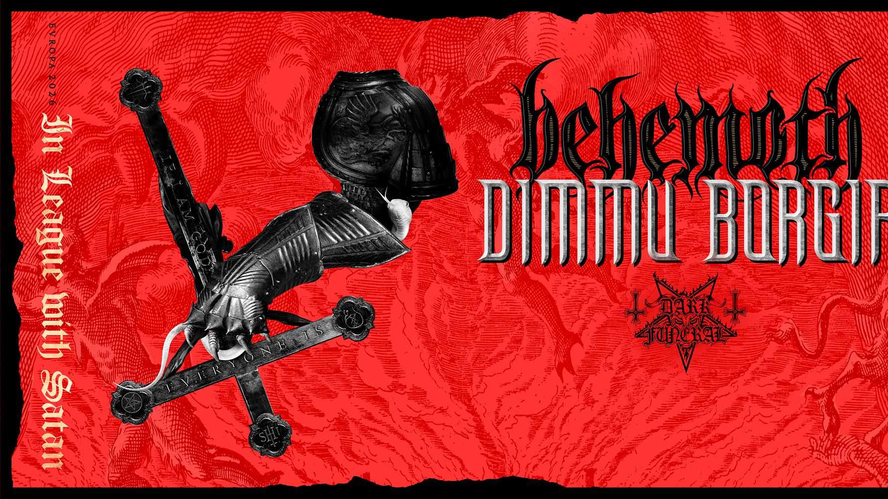 Behemoth & Dimmu Borgir till Stockholm – spelar på B-K den 29 oktober 2026!
