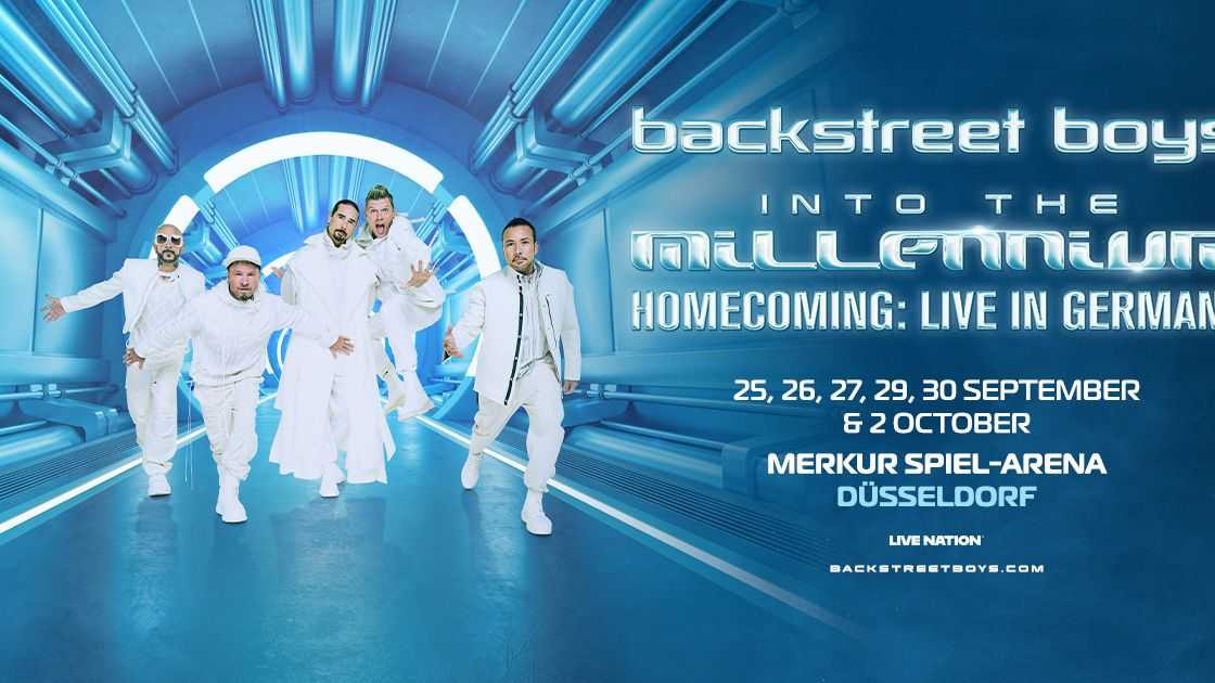 Backstreet Boys ger sex exklusiva konserter i Tyskland med ”Into The Millennium – Homecoming: Live In Germany”