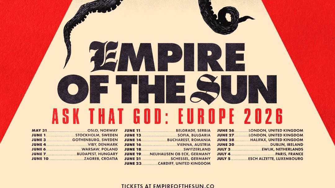 Empire of the Sun till Gröna Lund och Liseberg med Ask That God Tour! 