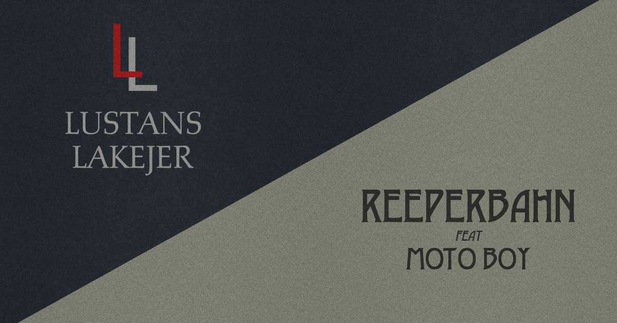 De legendariska banden Lustans Lakejer och Reeperbahn åker på gemensam turné i december.