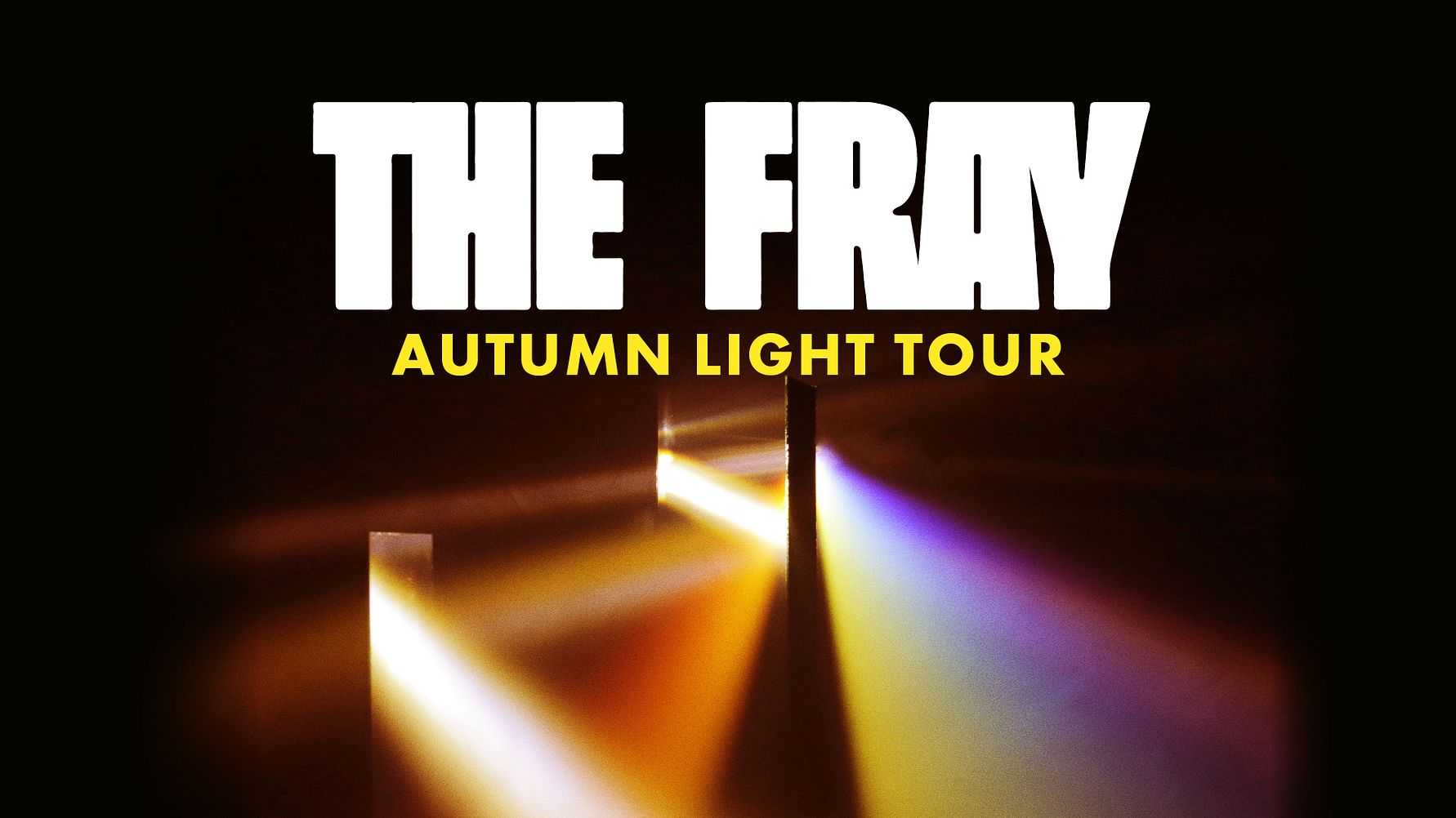 ALBUMAKTUELLA THE FRAY ÅTERVÄNDER TILL SVERIGE MED “AUTUMN LIGHT TOUR”!