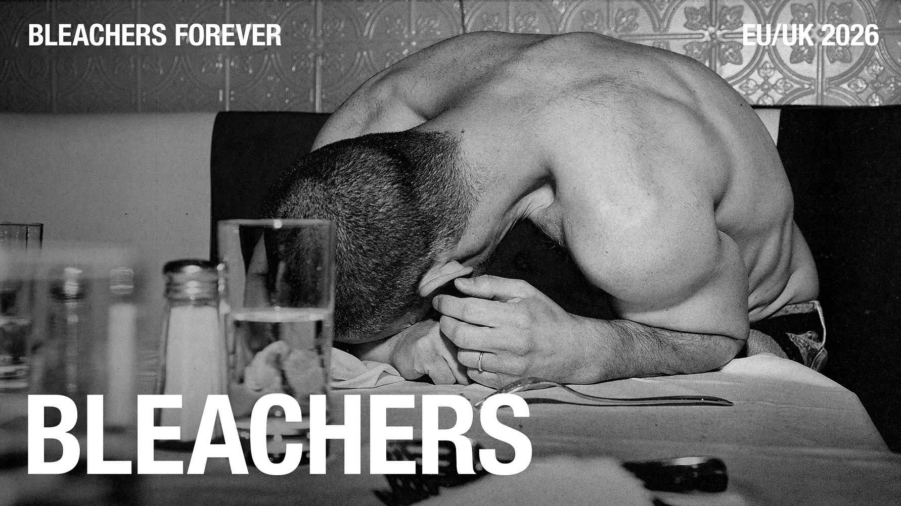 ALBUMAKTUELLA BLEACHERS KOMMER ÄNTLIGEN TILL SVERIGE!