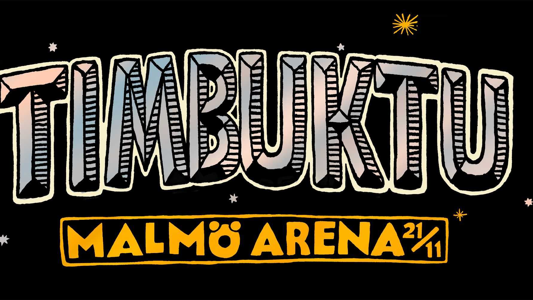 Timbuktu struntar i sommarturné, gör i stället sin största konsert någonsin på Malmö Arena 21 november!