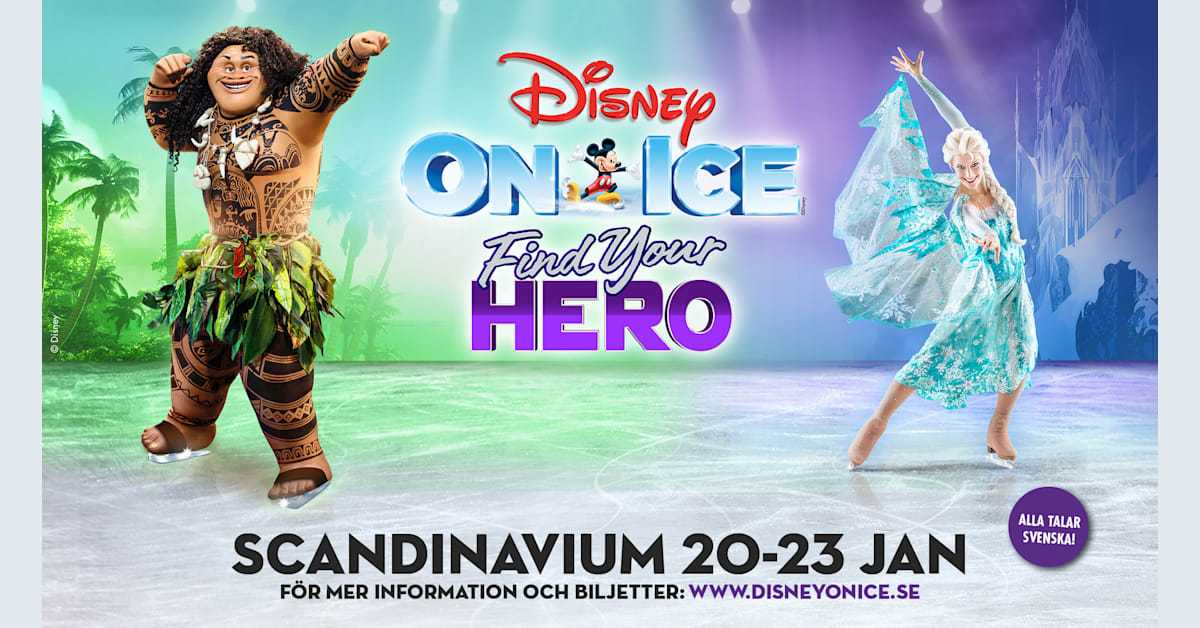 Disney On Ice tillbaka till Scandinavium med ny isshow