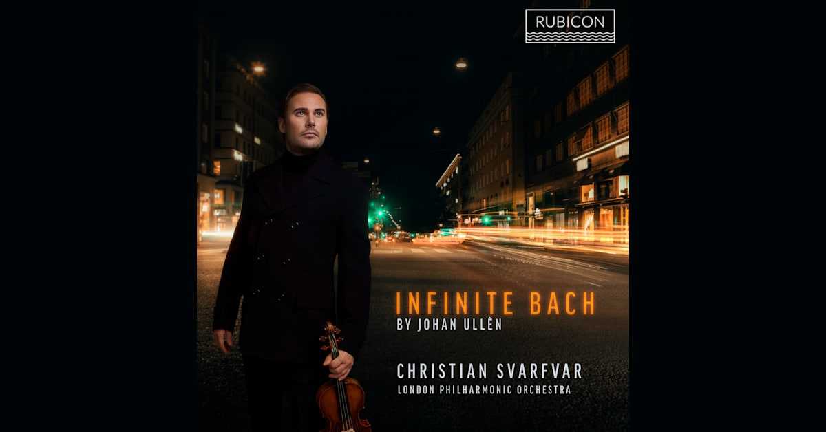 NYTT ALBUM. Stjärnviolinisten Christian Svarfvar moderniserar Bach tillsammans med London Philharmonic Orchestra