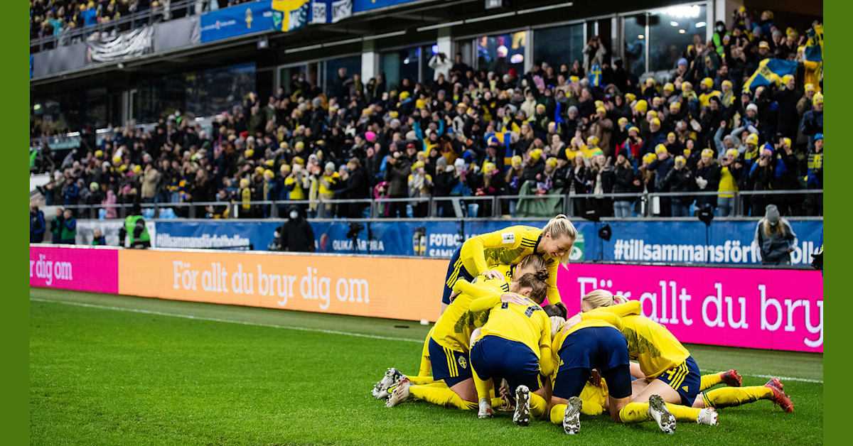 VM-kval mellan Sverige och Irland på Nationalarenan Gamla Ullevi