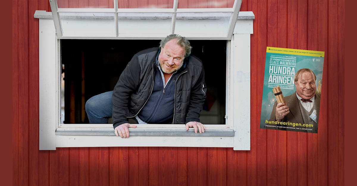Claes Malmberg tar ”Hundraåringen” på Sverigeturné!