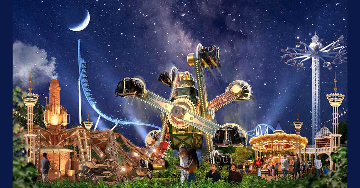 Liseberg kicks off centennial celebration with a new themed area; Luna Park