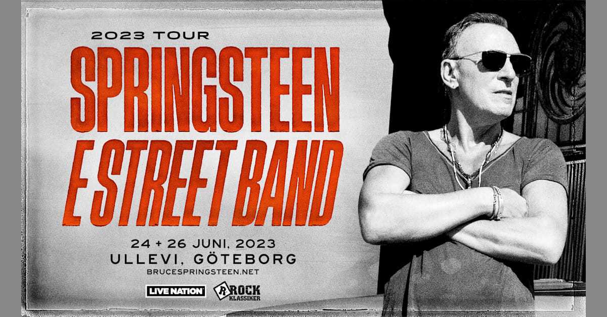 Bruce Springsteen and The E Street Band återvänder till Ullevi
