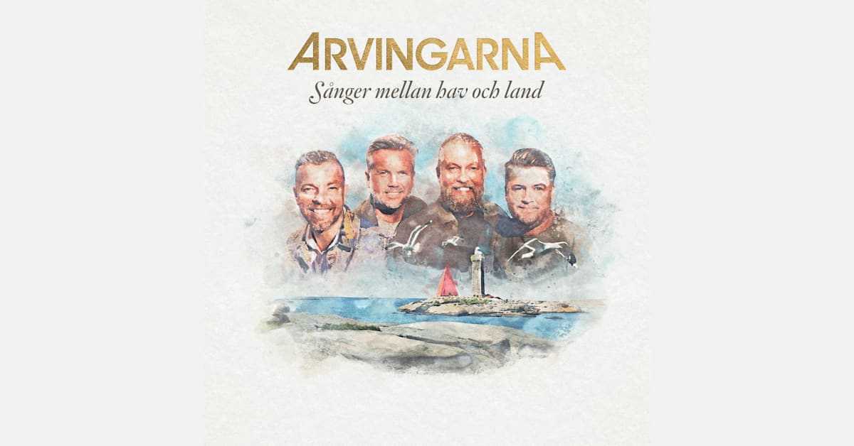 Arvingarna släpper EP:n ”Sånger mellan hav och land” 17 juni – nyinspelade västkustpärlor med Sveriges främsta musiker