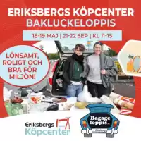 Evenemang: Bakluckeloppis Eriksbergs Köpcenter Sön 22/9 2024