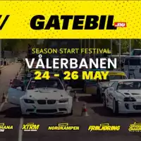 Evenemang: Gatebil Vålerbanen Season Start