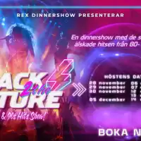 Evenemang: Rex Dinners Show - Back 2 The Future | 14 December