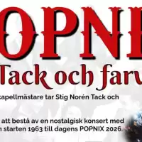Evenemang: Popnix Tack Och Farväl