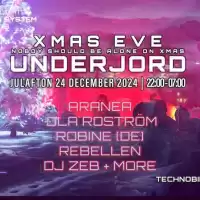 Evenemang: Underjord -xmas (julafton)