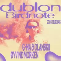 Evenemang: Frædag: Dublon + Birdnote