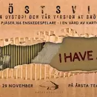 Evenemang: I Have A Dream - En Del Av Enskedespelets Höstsvit