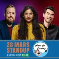 Evenemang: Standup Ale Med Kristoffer, Shanthi & Martin