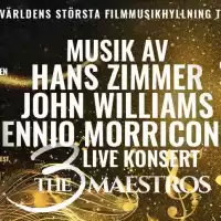 Evenemang: The 3 Maestros – Zimmer, Morricone And Williams