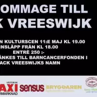 Evenemang: En Hommage Till Jack Vreeswijk