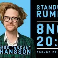 Evenemang: Anders Ankan Johansson - Standup På Rummet Mfl.