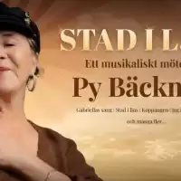 Evenemang: Stad I Ljus - Ett Musikaliskt Möte Med Py Bäckman