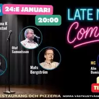 Evenemang: Late Night Comedy