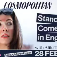 Evenemang: Comedy In English - Aliki Tsakoumi - Cosmopolitan