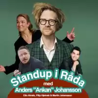 Evenemang: Standup Med Anders ”ankan” Johansson & Co