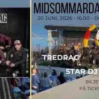 Evenemang: Midsommardagen Med Tredrag & Star Dj Fm