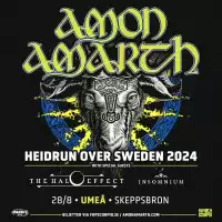Evenemang: Amon Amarth + Special Guests The Halo Effect + Insomnium