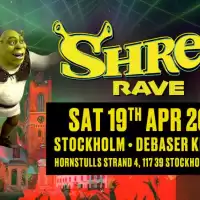 Evenemang: 19/4 Shrek Rave | Debaser Klubben